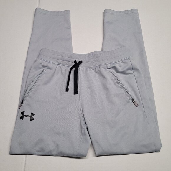 Under armour Boy’s sweatpants size Medium color gray black - Picture 1 of 5
